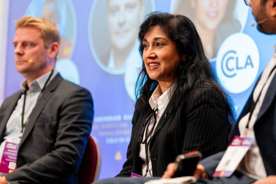 Informative panel discussion taking place at the event